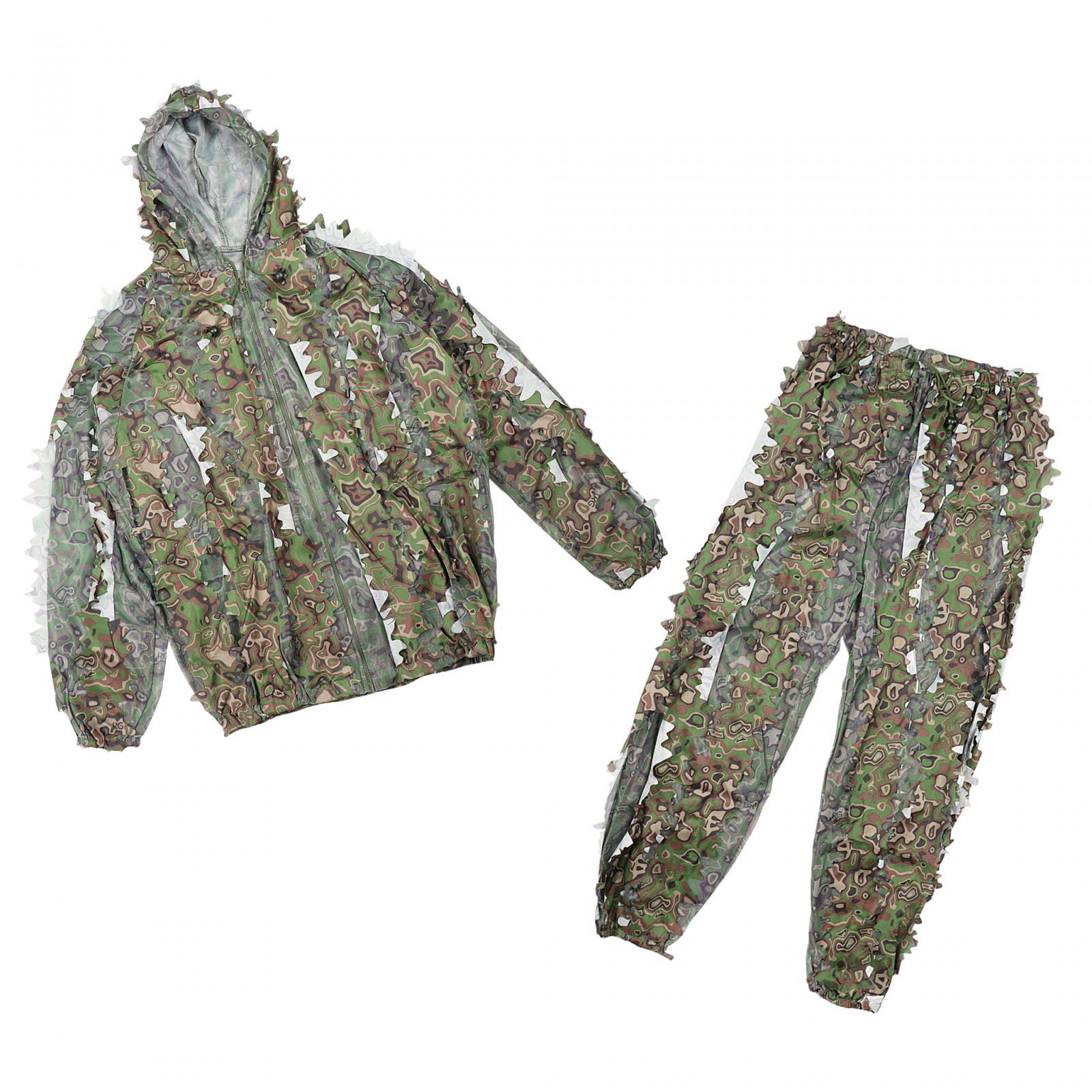 Outdoor Adventure Farm - Zestaw kombinezonu Ghillie Leaves Woodland –